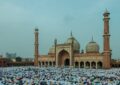 Visiting Jama Masjid, Delhi